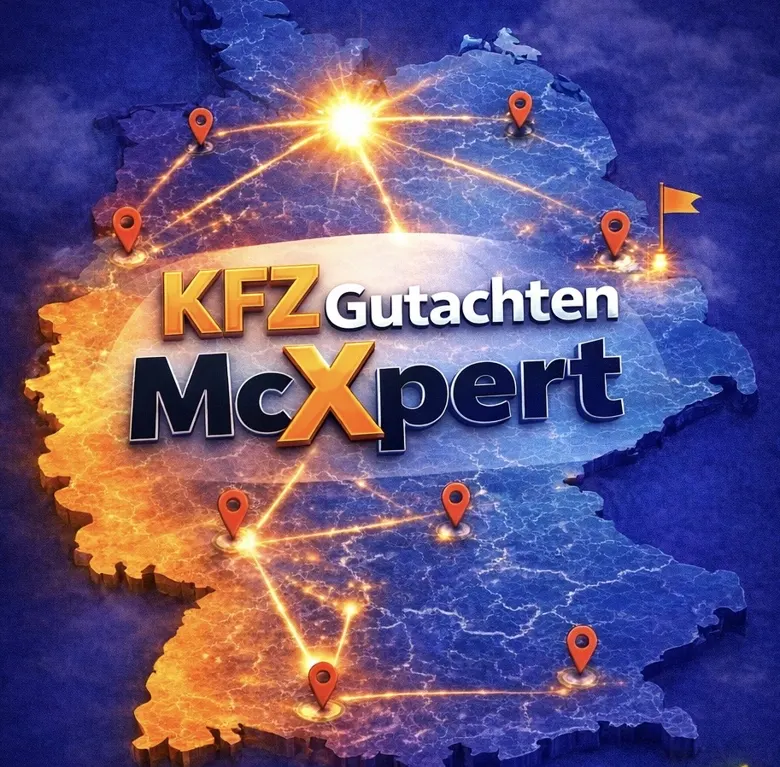 McXpert Kfz-Gutachter Netzwerk mit regionalen Standorten in Deutschland